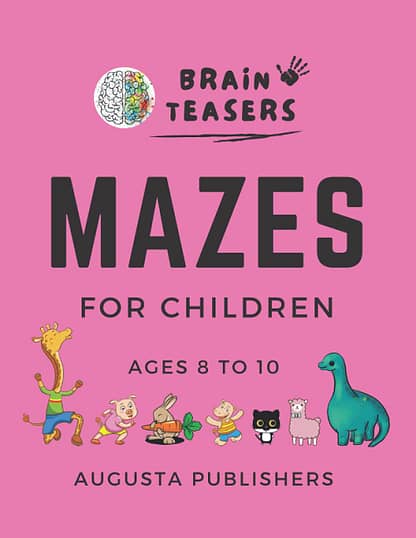 MAZES for children - ages 8 to 10