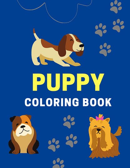 Puppy Coloring Book